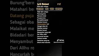 Lyrik sholawatan telah lahir cahaya [upl. by Neelrac]