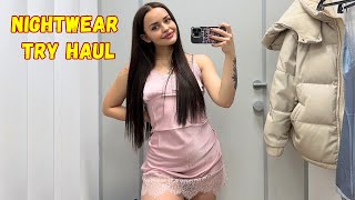 Nightwear Try Haul Revealing the Hottest and Most Provocative Styles [upl. by Grier]