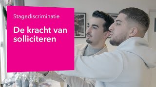 Video solliciteren  Stagediscriminatie  Inholland [upl. by Hibbitts999]