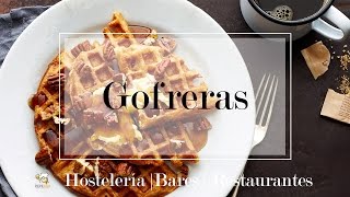 Gofreras Receta para unos gofres 100 perfectos  PepeBarcom [upl. by Cohbath661]