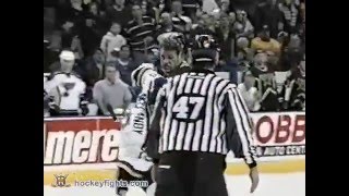 Derian Hatcher vs Scott Mellanby Jan 25 2003 [upl. by Immij]