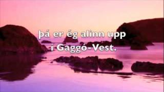 GaggóVest  Eiríkur Hauksson með texta [upl. by Meihar]