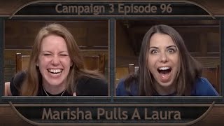 Critical Role Clip  Marisha Pulls A Laura  Campaign 3 Episode 96 [upl. by Htiekram325]