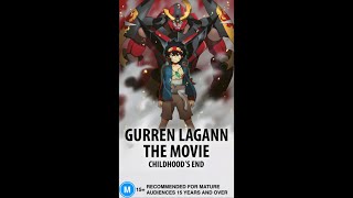 Opening To Gurren Lagann The Movie Childhoods End 2010 VHS Toonlandia [upl. by Marinelli]