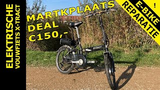 Defecte elektrische vouwfiets voor €150 Marktplaatskoopje [upl. by Enybor]