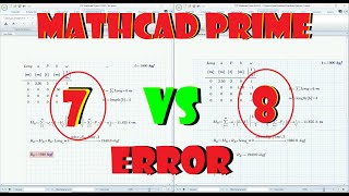 Solucion Error numero 2 mathcad prime 78 solucion simbolica [upl. by Aicined]