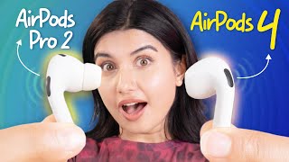 AirPods 4 vs AirPods Pro 2 Watch Before Buying [upl. by Eddi]