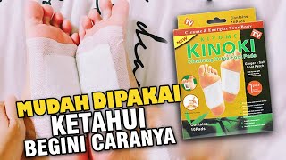 SANGAT MUDAH  Begini Cara Pakai Kinoki Detox Yang Benar dan Aman Untuk Membuang Racun Dalam Tubuh [upl. by Chapen]