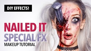 Nailed It Special FX Makeup And Prop Tutorial [upl. by Ennywg549]