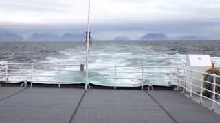 Touring Lofoten The MoskenesBodø ferry [upl. by Aubarta94]