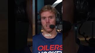 Connor McDavid Reveals His BIGGEST Fear nhl oilers shorts [upl. by Calla]