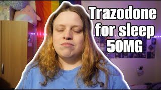 Taking Trazodone for Sleep Trazodone 50mg [upl. by Maye398]