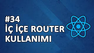 34 İç İçeNested Router Yapısı  Router Dom  Routes  Route  Link  useNavigate  useParams [upl. by Helas]