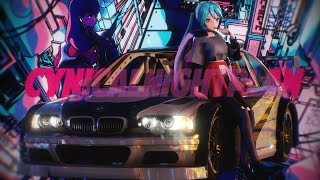 【MMD】Cynical Night Plan  シニカルナイトプラン Ayase ft Hatsune Miku【YYB 初音ミク】 [upl. by Nnitsuj]