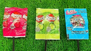 Lollipops Unpacking ASMR 🍭 Chupa Chups Skull Lollipop amp Sour Infernals Alpenliebe Ice Cream [upl. by Ardnuhsal]