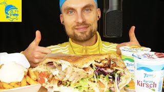 ASMR Döner Kebab Menü essen 🥙 ASMR deutsch [upl. by Namwen]