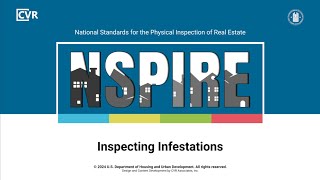 NSPIRE Standards How to Inspect Infestation [upl. by Obadias]