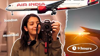 LONDON to MUMBAI  Air India Direct Flight Review 2024  Aarati Kulkarni [upl. by Stewart]