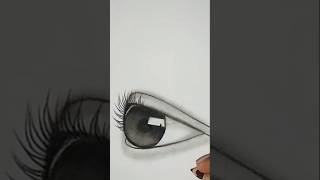 How to draw realistic eye eye skechshortsdrawing viralshorts sketch [upl. by Amii]