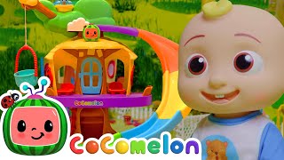 JJs Playhouse Yes Yes Playground Toy Song  CoComelon Toy Play  Nursery Rhymes amp Kids Songs [upl. by Orag178]