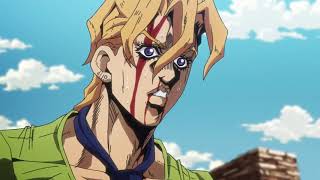 JoJo no Kimyou na Bouken vento aureo Episode 13Giorno Giovanna vs Illusogold experience vs mirror [upl. by Aniral600]