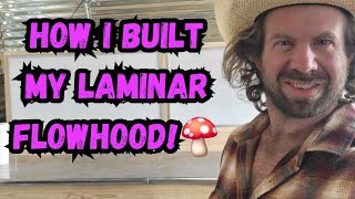 How I Built My Laminar Flowhood for Mushroom Cultivation🍄 [upl. by Mayworm192]