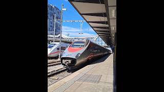 trenitalia alstom etr610 astoro ec eurocity trainspotting train schweiz shorts yt [upl. by Dralliw404]