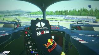 F1 2024 Max Verstappen Helmet Cam At RedBull Ring  assettocorsa [upl. by Iolanthe]