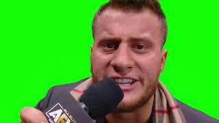 MJF saying MID  AEW meme  Green Screen [upl. by Eelrak264]