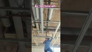 How to Ductable ac drain fitting   Shorts [upl. by Anayit]