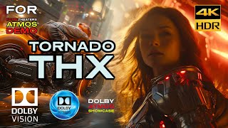 DOLBY ATMOS quotTornado THX Signal Meets Atmosquot 714 DEMO 4KHDR for Theaters  Download Available [upl. by Sibley]