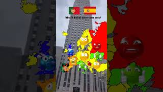 What if Iberian union came back history mapper europe mapchart maps maping geographyquiz [upl. by Asin778]