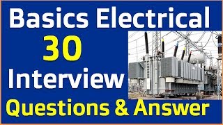 Electrical basics Interview question and answer in hindi  Electrical Interview Questions Answer [upl. by Mota]