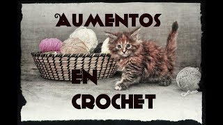 Aumento en crochet [upl. by Asiralc]