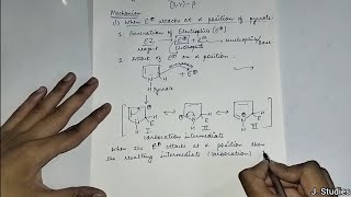 Electrophilic Substitution Reaction of Pyrrole amp Its mechanism  Organic Chemistry BSc [upl. by Rica811]