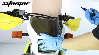 How to Suzuki DR 650 Rally Windshield Install By Xitomer [upl. by Reina]