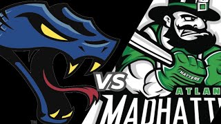 Columbus Cottonmouth Vs Atlanta MadHatters Game 2 [upl. by Rist]