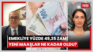 SSK ve BağKur emeklisine 4925 zam Kök ve en düşük maaşlar ne kadar oldu Farklar ne zaman yatar [upl. by Adnuhsar]