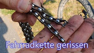 Fahrradkette auf Tour gerissen  fahrradwerkstatt [upl. by Tyree798]