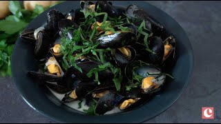 Moules marinières à la crème fraîche [upl. by Leanna]