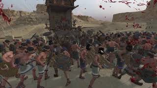 Pharaoh TW Siege Replay Sea PeopleWalwetes Vs CanaaniteBotrys Featuring Campbell The Toast 1 [upl. by Airbmat304]