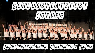 Juniorengarde vom Coburger Mohr Spektakuläre Performance beim Schlossplatzfest Coburg 2024 [upl. by Eleonora178]