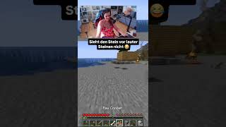 Wo ist denn Stein twitch streamfail gaming streamer gamergirl twitchclips minecraft [upl. by Vanessa]