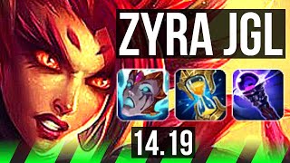 ZYRA vs KAYN JGL  EUW Master  1419 [upl. by Bud]