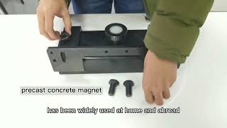 How to install formwork clamps into shuttering magnets [upl. by Rudd501]