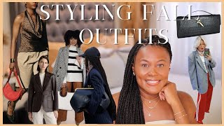 Styling Transitional Fall Outfits  NYFW VLOG  Best NYFW looks  Fab Finds  Simply Kura [upl. by Carolin105]