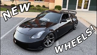 Update On My 350z  NEW KANSEI WHEELS [upl. by Aehs18]