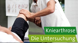 Kniearthrose Die Untersuchung – LVRKlinik Viersen [upl. by Nah]