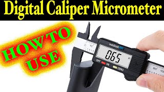 Digital Caliper 6 inch Micrometer with Large LCD Screen  eBay Etsy Amazon [upl. by Isiahi]