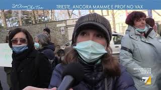 Trieste ancora mamme e prof No Vax [upl. by Eeryk]